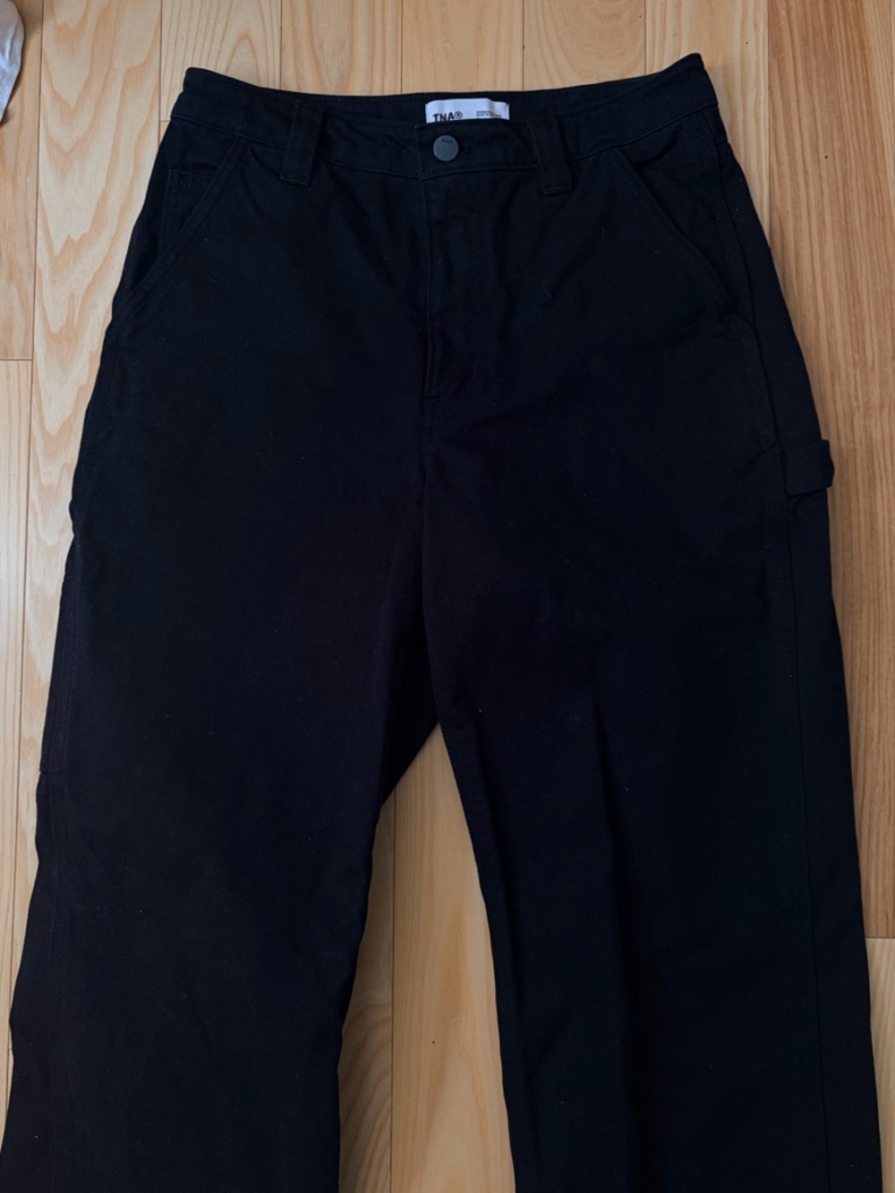 Black Aritzia TNA Carpenter Pants